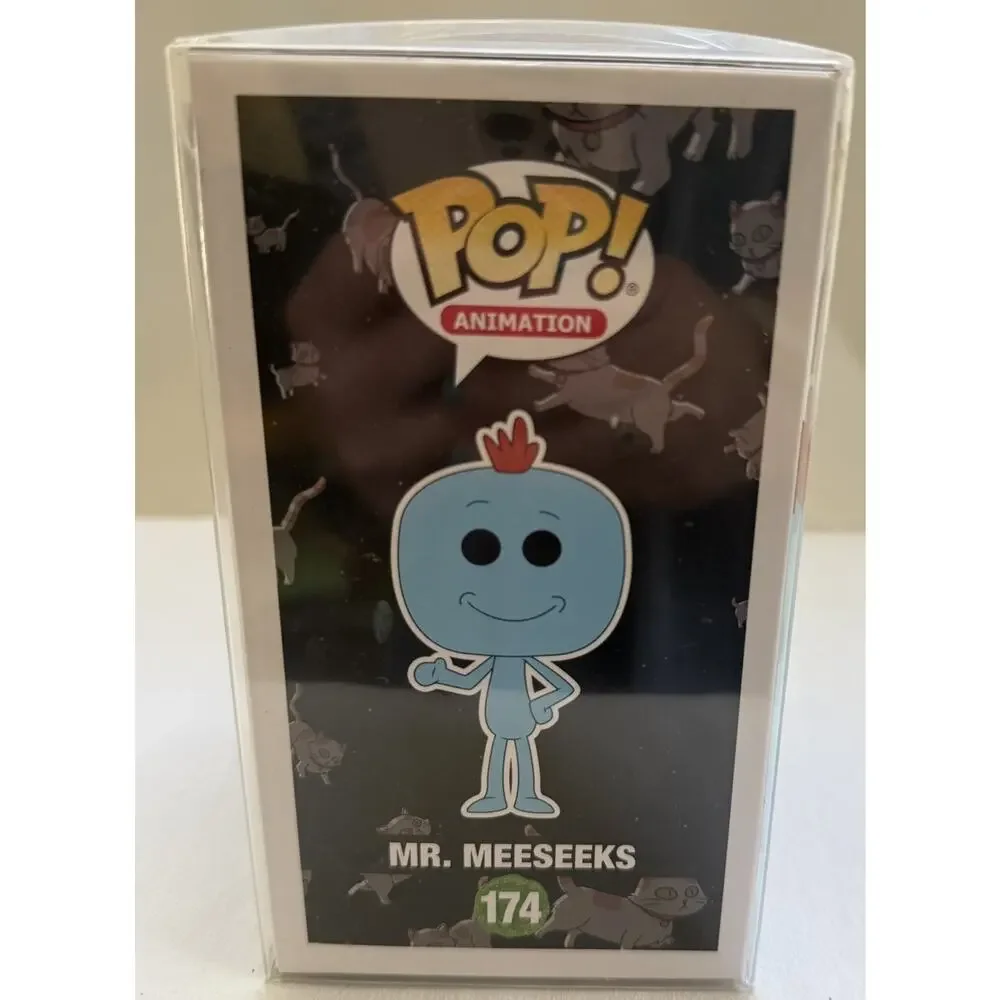 Funko Pop Mr. Meeseeks #174 Limited Edition CHASE Collectible Rick & Morty NIB